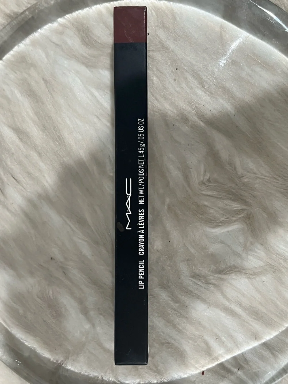 NEW MAC Cosmetics Lip Pencil Creamy Lip Liner Mahogany Intense Reddish Brown